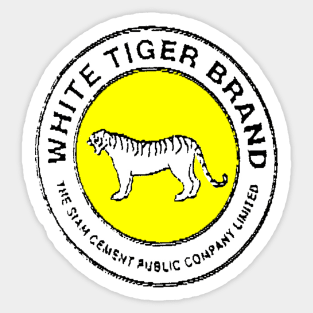 White Tiger - Yellow Sticker